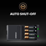 Duracell 45 Minutes Battery Charger with 2 AA and 2 AAA