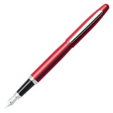 Sheaffer VFM Fountain Pen Excessive Red Chrome Trim- E0940353