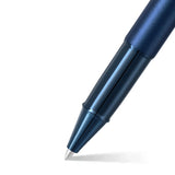 Sheaffer® 100 9371 Satin Blue Rollerball Pen With PVD Blue Trim - E1937151