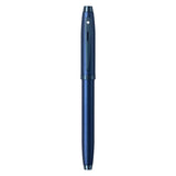 Sheaffer® 100 9371 Satin Blue Rollerball Pen With PVD Blue Trim - E1937151