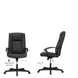 Deli E4514 Black Executive Office Chair