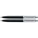 Sheaffer Sentinel Ballpoint Pen & Pencil Set Black Nickel Trim - E93211151