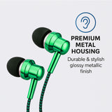 Astrum EB250 Earphone Wire Mic 3.5mm Green