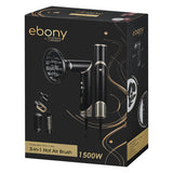 Carmen EBAB1 5-in-1 Ebony Hot Air Brush