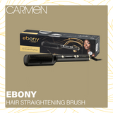 Carmen EBHSB Ebony Hair Straightening Brush