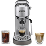Delonghi EC890.M Dedica Duo Manual Coffee Maker  - Silver