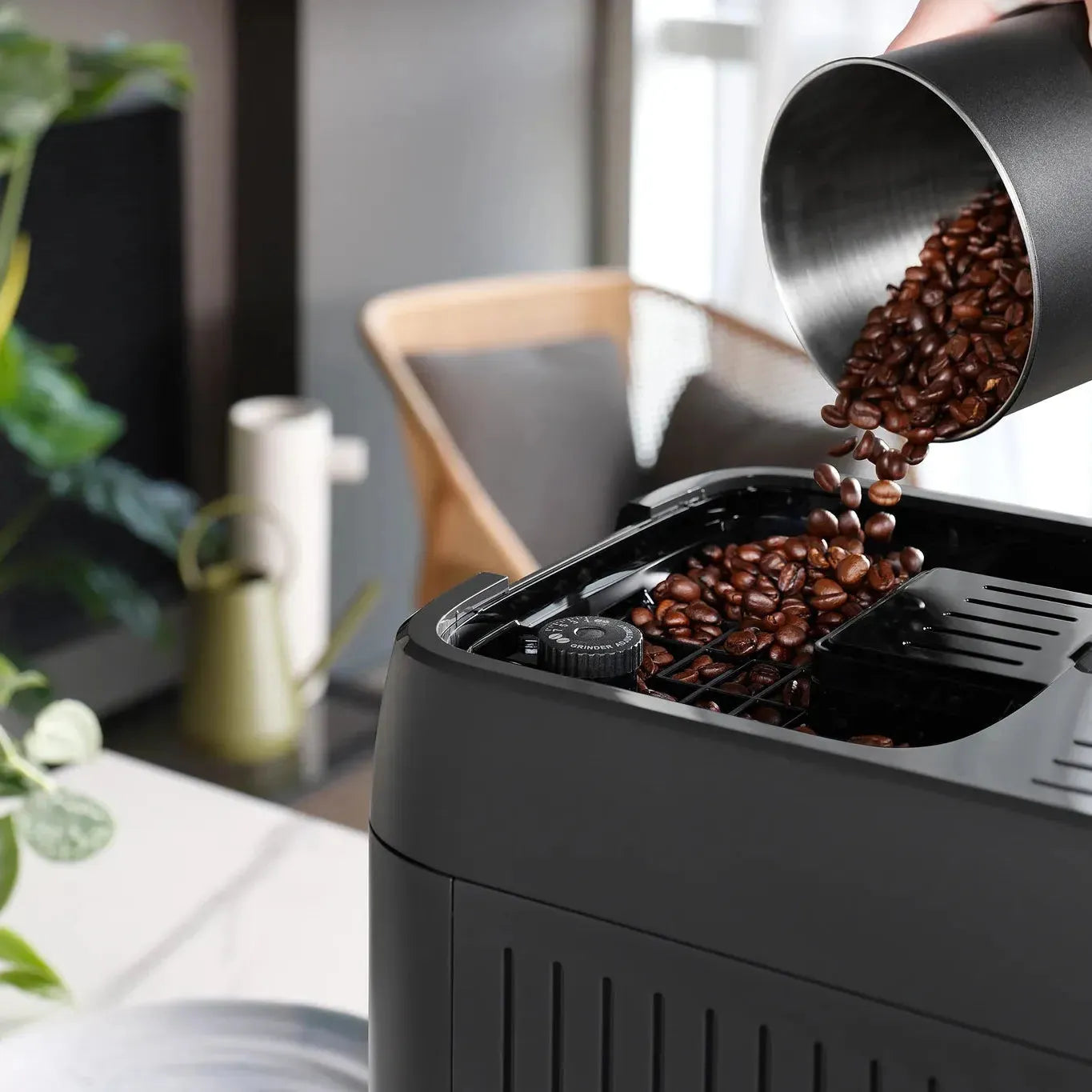 Delonghi ECAM320.61.G Magnifica Plus Coffee Machine – New World Delonghi ECAM320.61.G Magnifica Plus Coffee Machine – New World
