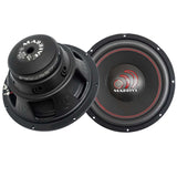 Massive ECO12S4 - 12" 250 Watts RMS Single 4 Ohm Subwoofer