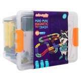 edu-matic Mini-Mags 93 Piece Magnetic Tiles and Tracks