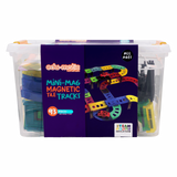 edu-matic Mini-Mags 93 Piece Magnetic Tiles and Tracks