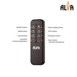 ALVA EIH209 Electric Tower Fan Heater with Remote