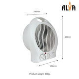 ALVA EIH503 Fan Heater - 2000w