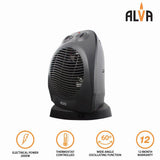 ALVA EIH504 Electric Fan Heater - 2000w