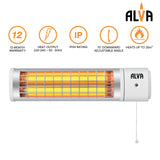 ALVA EIH600 Electric Quartz Bathroom Heater