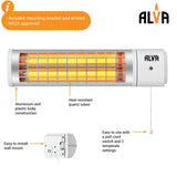 ALVA EIH600 Electric Quartz Bathroom Heater