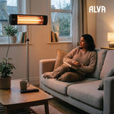 ALVA EPH650 Infrared Heater on Telescopic Stand