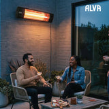 ALVA EPH650 Infrared Heater on Telescopic Stand