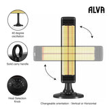 ALVA EPH660 Infrared Short Patio Heater