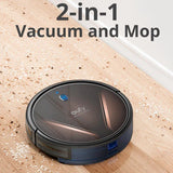 EUFY G20 Hybrid RoboVac - Smart Vacuum (2-in-1 Vacuum & Mop) - Black