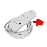 Ellies 4 Way Medium Surge Extension Lead -3M - FEE2X/3WS[V1]