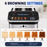 Feelive KST088 4 Slice Smart Toaster