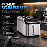 Feelive KST088 4 Slice Smart Toaster