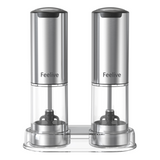 Feelive Salt & Pepper Grinder Set - Rechargeable