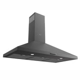 Ferre D004 90cm Chimney Cookerhood - Black