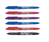 PILOT Frixion 0.7mm Erasable Rollerball Pen - Wallet Of 6