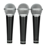Samson RR21  Dynamic Vocal Microphone 3-Pack
