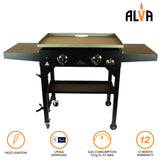 ALVA G672 Olympus  Burner Gas Griddle BBQ Station