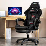 Deli E4949 Ganer Gaming Chair - Black