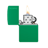 Zippo Grass Green Zippo Logo