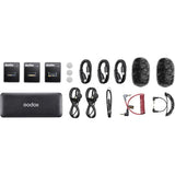 Godox MoveLink II M2 Compact Wireless Microphone System for Cameras