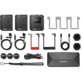 Godox WMicS2 UHF Compact Wireless Microphone System