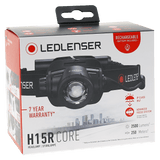 Ledlenser H15R Core Headlamp Black