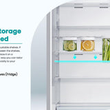 Hisense H400LI Upright Fridge