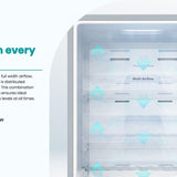 Hisense H400LI Upright Fridge