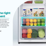 Hisense H400LI Upright Fridge