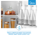 Midea HD-216FN-White Fridge/Freezer