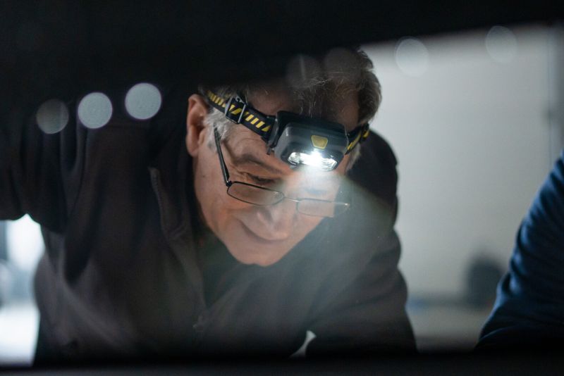 Ledlenser Headlamp HF6R Work Yellow