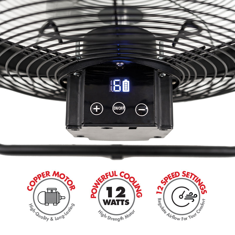 Bennett Reed Fans Bennett Read HFN112 30cm Rechargeable Floor Fan – New World