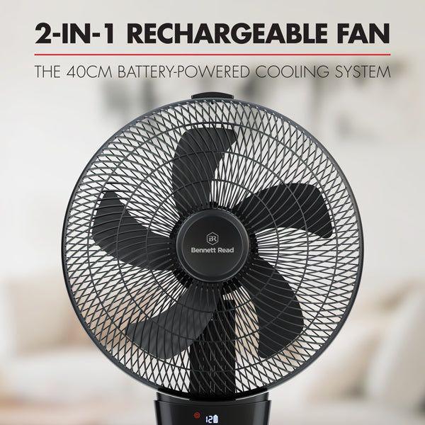 Bennett Reed Fans Bennett Read HFN137 Rechareable Pedestal Fan – New World