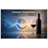 Haier HWS90E(ZA) 90L Wine Cooler
