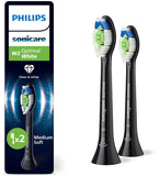 Philips HX6062/88 Sonicare Optimal White Toothbrush Heads - Black