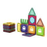 edu-matic Mini-Mags 20 Piece Magnetic Tiles Set