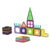 edu-matic Mini-Mags 30 Piece Magnetic Tiles Set