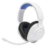 JBL Quantum 360P Wireless Gaming Headset Playstation - White/Blue