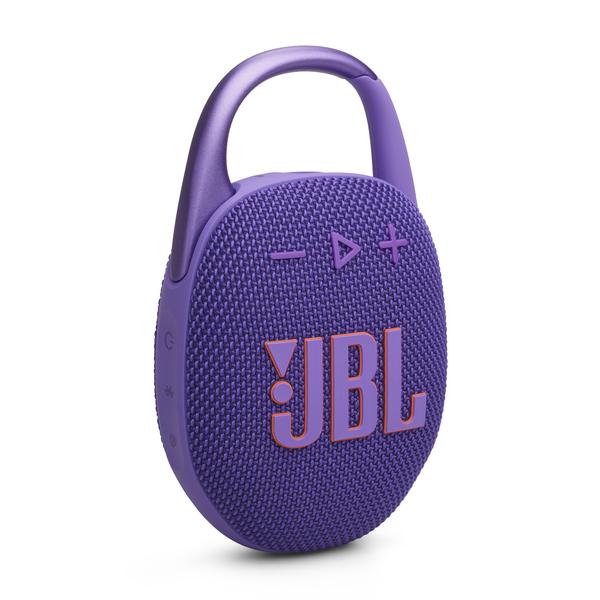 JBL Clip 5 Portable  Bluetooth Speaker - Purple