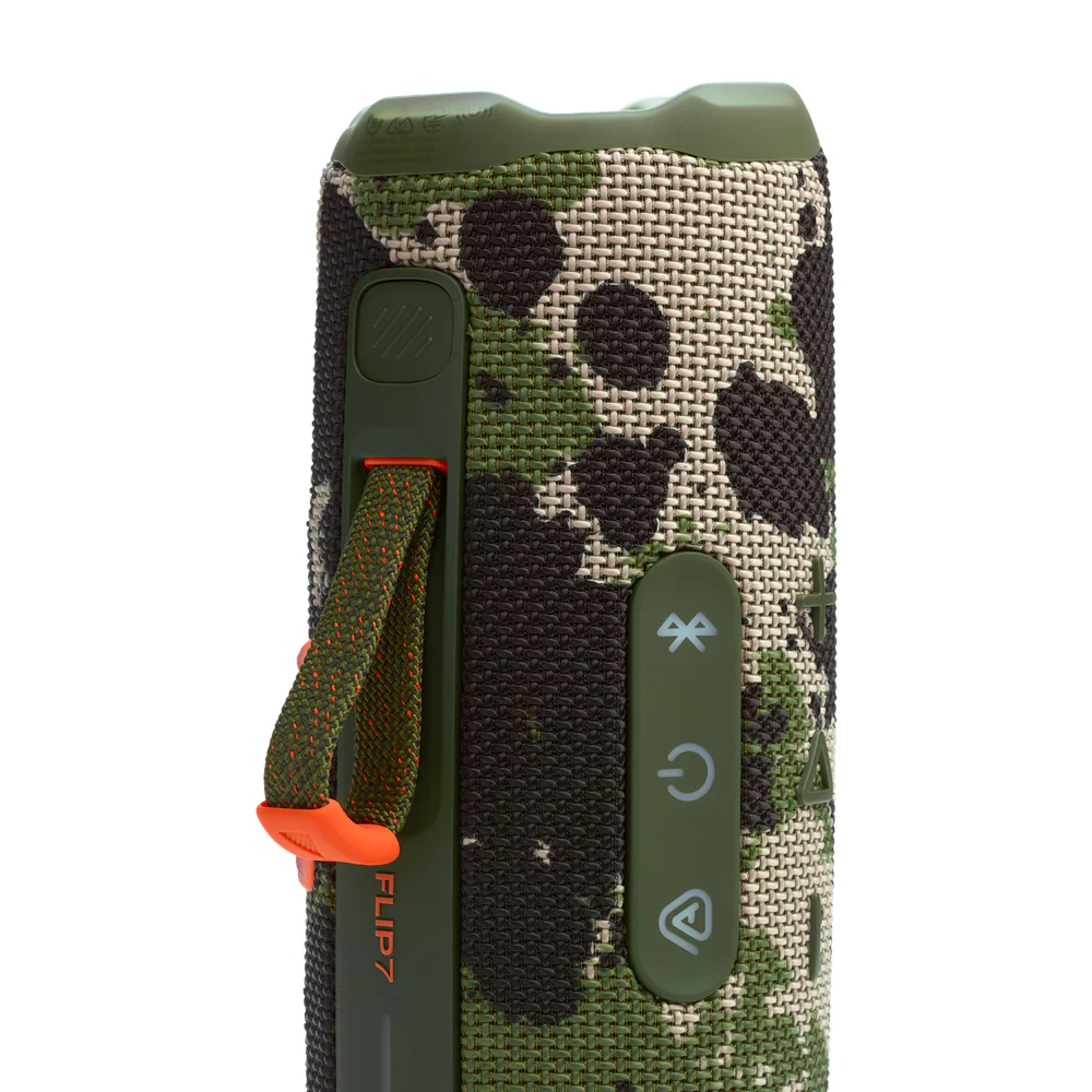 JBL Flip 7 Portable Bluetooth Speaker - Camo